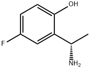 (S)-2-(1-氨基乙基)-4-氟苯酚,1228550-42-2,结构式