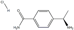 (R)-4-(1-AMINOETHYL)BENZAMIDE HYDROCHLORIDE,,结构式
