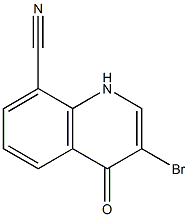 3-Bromo-4-oxo-1,4-dihydro-quinoline-8-carbonitrile