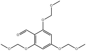 2,4,6-tris(methoxymethoxy)benzaldehyde Structure