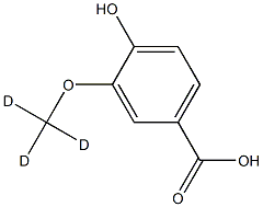 4-Hydroxy-3-methoxy-d3-benzoic Acid