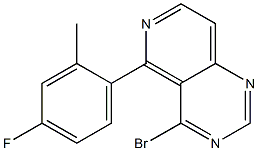 4-bromo-5-(4-fluoro-2-methylphenyl)pyrido[4,3-d]pyrimidine