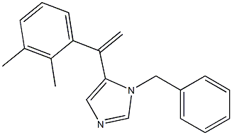 1-benzyl-5-(1-(2,3-dimethylphenyl)vinyl)-1H-imidazole Structure