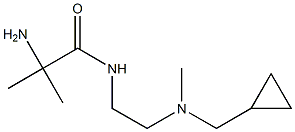 2-amino-N-(2-((cyclopropylmethyl)(methyl)amino)ethyl)-2-methylpropanamide dihydrochloride Structure