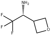 (R)-2,2,2-TRIFLUORO-1-(OXETAN-3-YL)ETHAN-1-AMINE Structure