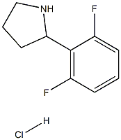2-(2,6-DIFLUOROPHENYL)PYRROLIDINE HCL Structure