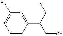 2-(6-BROMOPYRIDIN-2-YL)BUTAN-1-OL Struktur