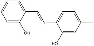  2-[(2-hydroxybenzylidene)amino]-5-methylphenol