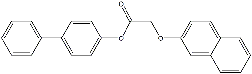 4-biphenylyl (2-naphthyloxy)acetate