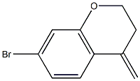 7-BROMO-4-METHYLENECHROMANE 化学構造式