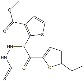 methyl 5-ethyl-2-(2-(furan-2-carbonyl)hydrazinecarbothioamido)thiophene-3-carboxylate