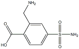 2-(aminomethyl)-4-sulfamoylbenzoic acid,1793078-10-0,结构式