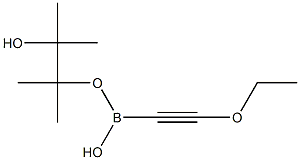 ethoxyethynylboronic acid pinacol ester Structure