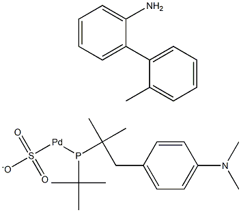 甲磺酸[(4-(N,N-二甲氨基)苯基]二叔丁基膦(2-氨基-1,1