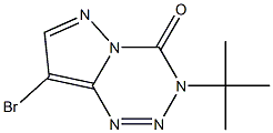  8-bromo-3-(tert-butyl)pyrazolo[5,1-d][1,2,3,5]tetrazin-4(3H)-one
