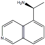 (1S)-1-(5-isoquinolyl)ethylamine 化学構造式