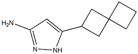 5-{spiro[3.3]heptan-2-yl}-1H-pyrazol-3-amine Structure