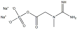 Creatine Phosphate Sodium Impurity A 化学構造式