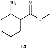 methyl 2-aminocyclohexanecarboxylate hydrochloride, 99419-70-2, 结构式