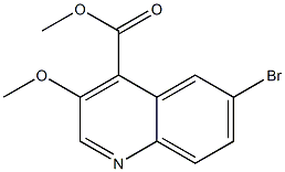 6-Bromo-3-methoxy-quinoline-4-carboxylic acid methyl ester