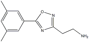 2-(5-(3,5-dimethylphenyl)-1,2,4-oxadiazol-3-yl)ethanamine Structure