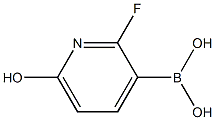 2-Fluoro-6-hydroxypyridine-3-boronic acid Struktur