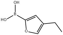 4-Ethylfuran-2-boronic acid,2096337-32-3,结构式