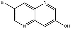 7-bromo-1,5-naphthyridin-3-ol Structure