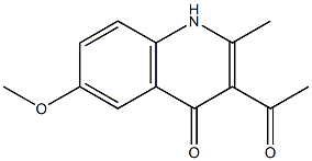  3-乙酰-6-甲氧基-2-甲基-4-喹啉酮化合物