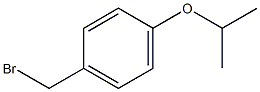 1-(bromomethyl)-4-isopropoxybenzene 化学構造式