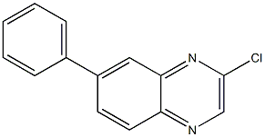 2-chloro-7-phenylquinoxaline Structure