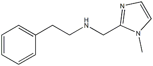 N-((1-methyl-1H-imidazol-2-yl)methyl)-2-phenylethanamine Struktur