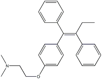 Tamoxifen EP Impurity E 化学構造式