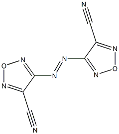 4,4'-Dicyano-3,3'-azofurazan Struktur