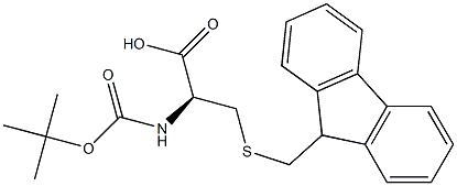  N-Α-叔丁氧羰基-S-(9-芴甲基)-D-半胱氨酸