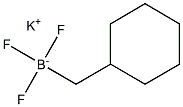potassium (cyclohexylmethyl)trifluoroboranuide Structure
