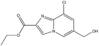 8-Chloro-6-hydroxymethyl-imidazo[1,2-a]pyridine-2-carboxylic acid ethyl ester