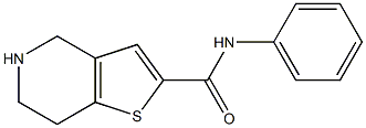 N-phenyl-4,5,6,7-tetrahydrothieno[3,2-c]pyridine-2-carboxamide|