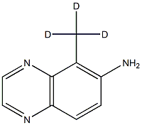 6-Amino-5-(methyl-d3)-quinoxaline Structure