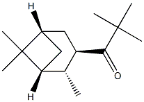 1-[(1R,2R,3R,5S)-2,6,6-三甲基双环[3.1.1]庚-3-基]-2,2-二甲基-1-丙酮, 2183576-99-8, 结构式