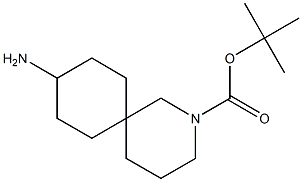 9-氨基-2-氮杂螺环[5.5]十一烷-2-羧酸叔丁酯,1779849-06-7,结构式