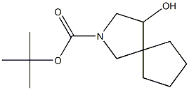 TERT-BUTYL 4-HYDROXY-2-AZASPIRO[4.4]NONANE-2-CARBOXYLATE Struktur