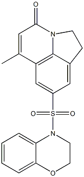 8-((2H-benzo[b][1,4]oxazin-4(3H)-yl)sulfonyl)-6-methyl-1H-pyrrolo[3,2,1-ij]quinolin-4(2H)-one