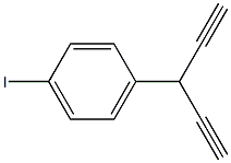 1-iodo-4-(penta-1,4-diyn-3-yl)benzene Structure