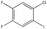 1-chloro-4,5-difluoro-2-iodobenzene,,结构式
