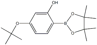 5-tert-butoxy-2-(4,4,5,5-tetramethyl-1,3,2-dioxaborolan-2-yl)phenol Structure