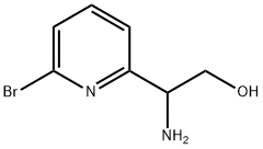 2-AMINO-2-(6-BROMOPYRIDIN-2-YL)ETHAN-1-OL Structure