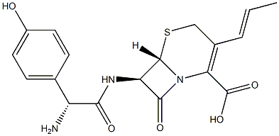 Cefprozil anhydrous Struktur
