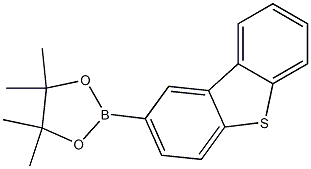 2-Dibenzothiophen-2-yl-4,4,5,5-tetramethyl-[1,3,2]dioxaborolane Structure