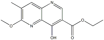 4-Hydroxy-6-methoxy-7-methyl-[1,5]naphthyridine-3-carboxylic acid ethyl ester